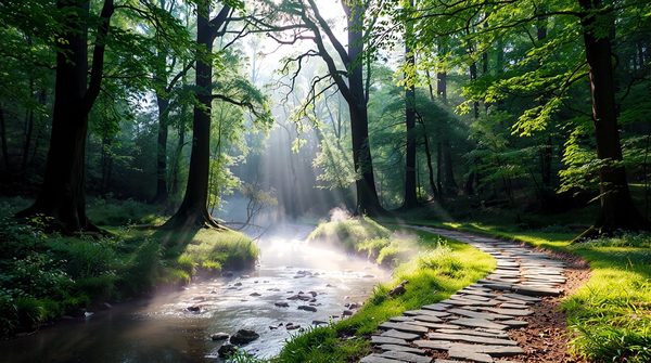 Bain de forêt : apaisement et ressourcement en nature
